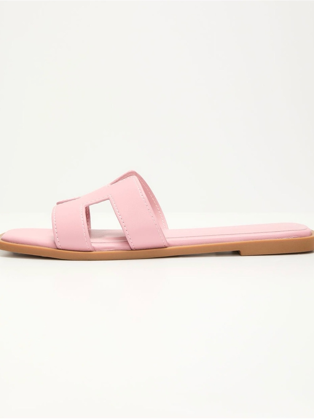 Never Worn Women's Pink Slide Sandals - Picture 3 of 9